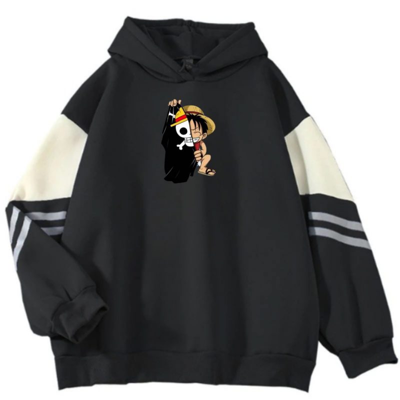 Sweat Design One Piece Luffy Drapeau