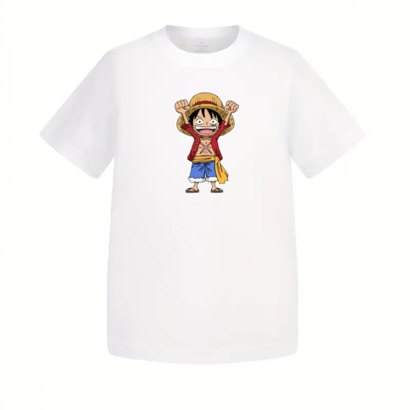 T-Shirt Enfant One Piece Mini Luffy Content – Image 2
