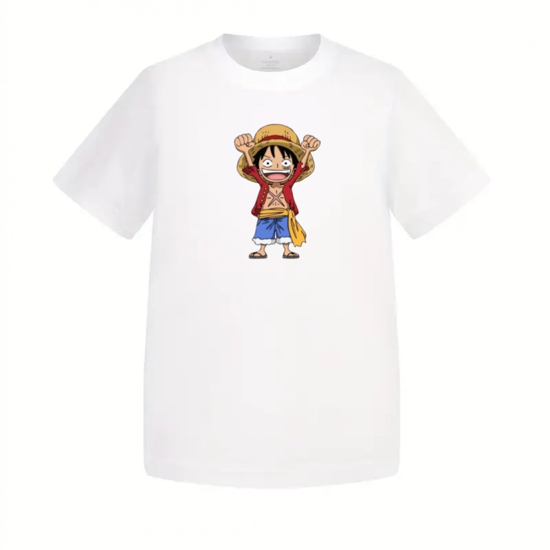 T-Shirt Enfant One Piece Mini Luffy Content – Image 2