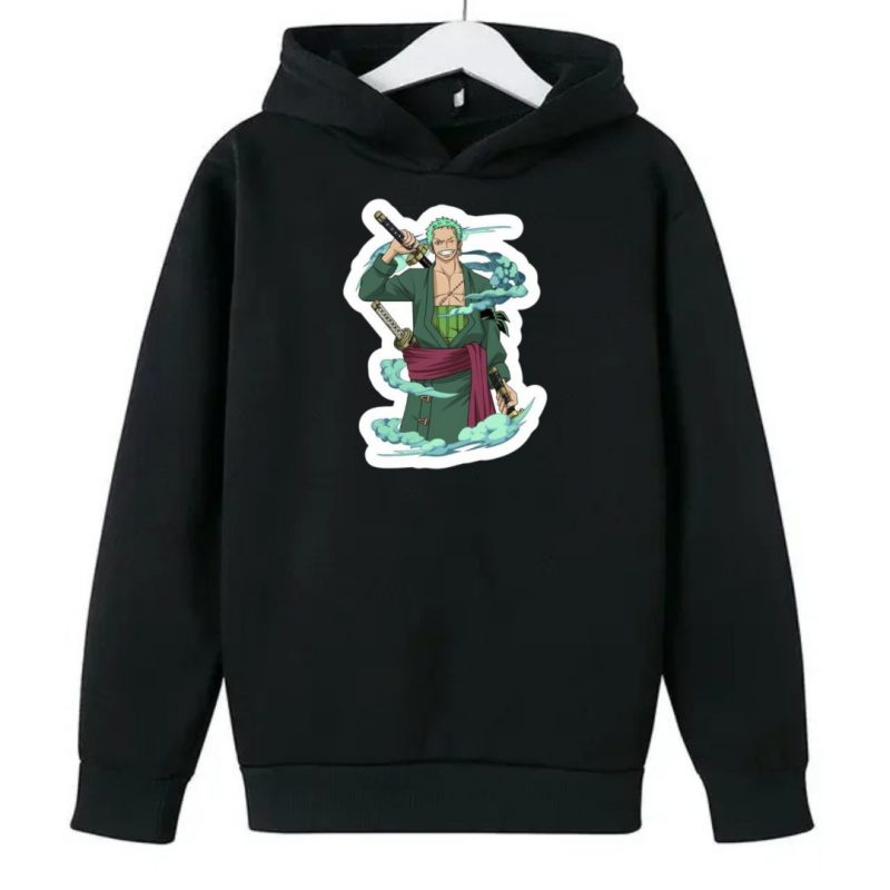 Sweat Enfant One Piece Zoro Fumée Nike