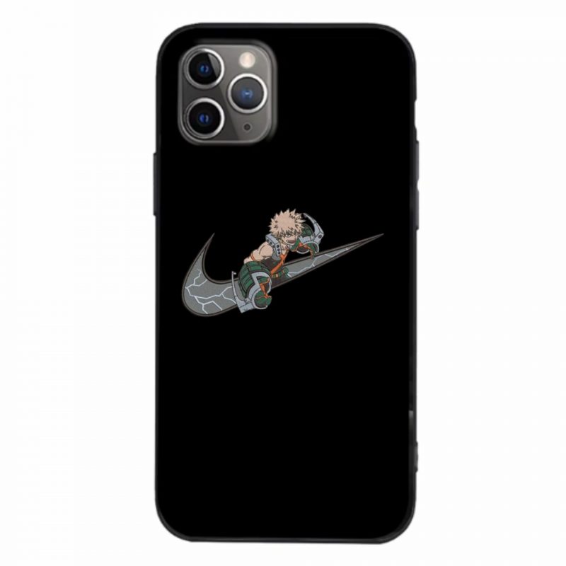 Coques Iphone My Hero Academia Bakugo Combat Nike