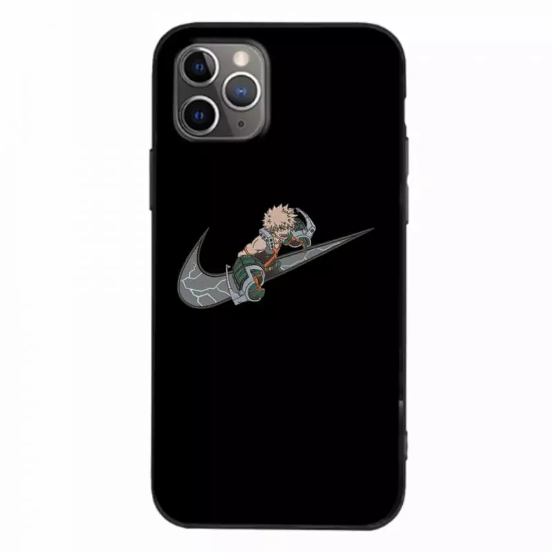 Coques Iphone My Hero Academia Bakugo Combat Nike