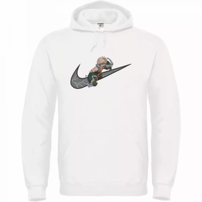 Sweat My Hero Academia Bakugo Combat Nike – Image 2