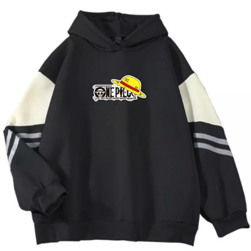 Sweat Design One Piece Emblème One Piece Chapeau