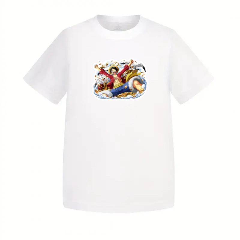 T-Shirt Enfant One Piece Luffy Riche – Image 2