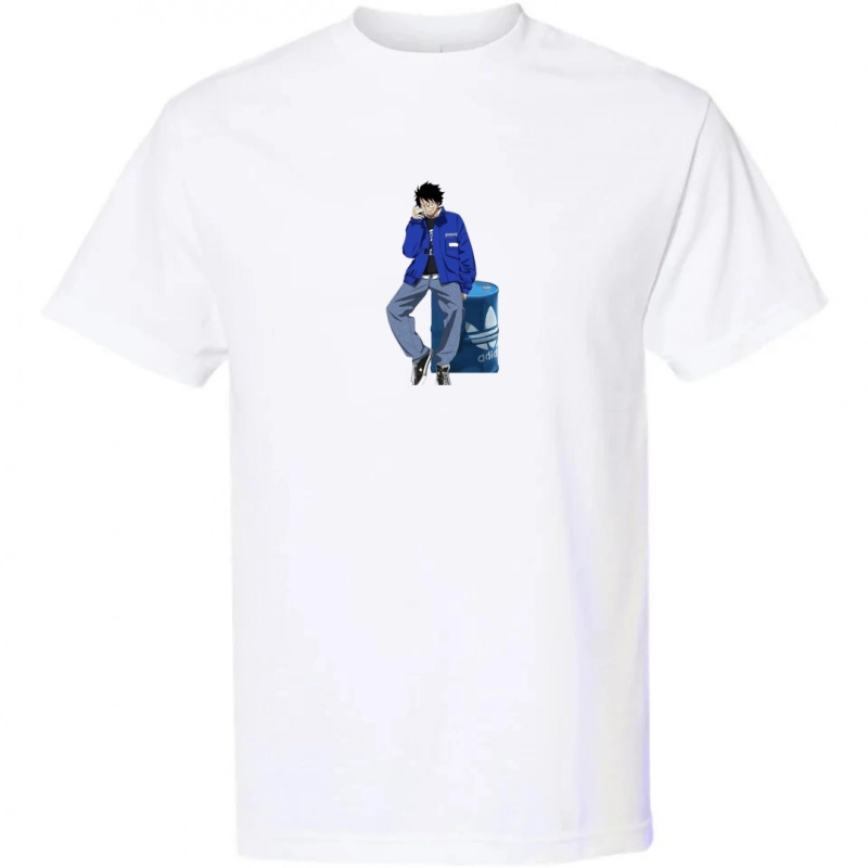 T-Shirt One Piece Luffy Adidas – Image 2