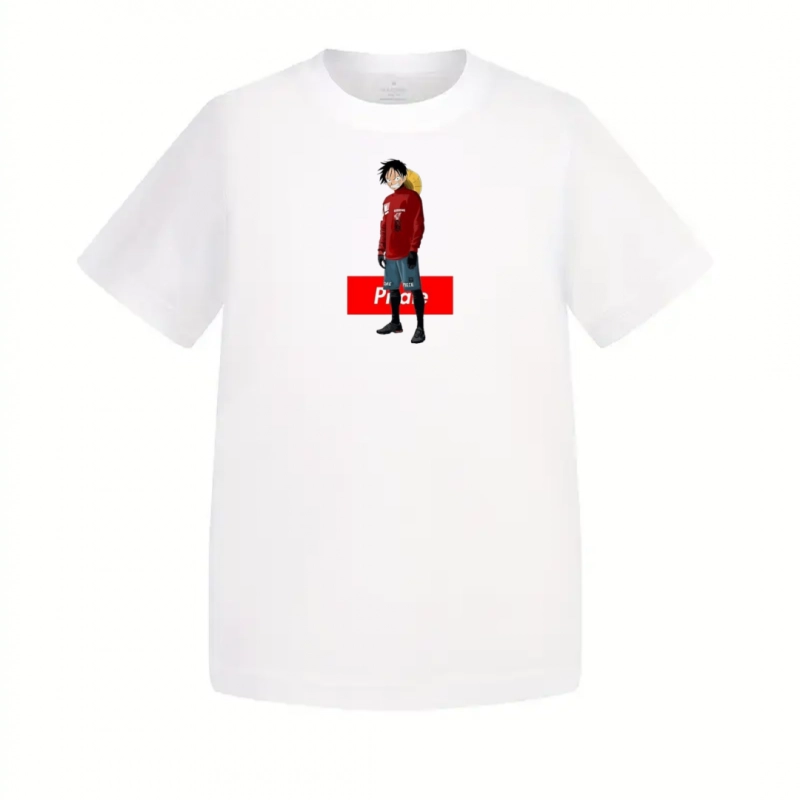 T-Shirt Enfant One Piece Luffy Supreme Pose – Image 2