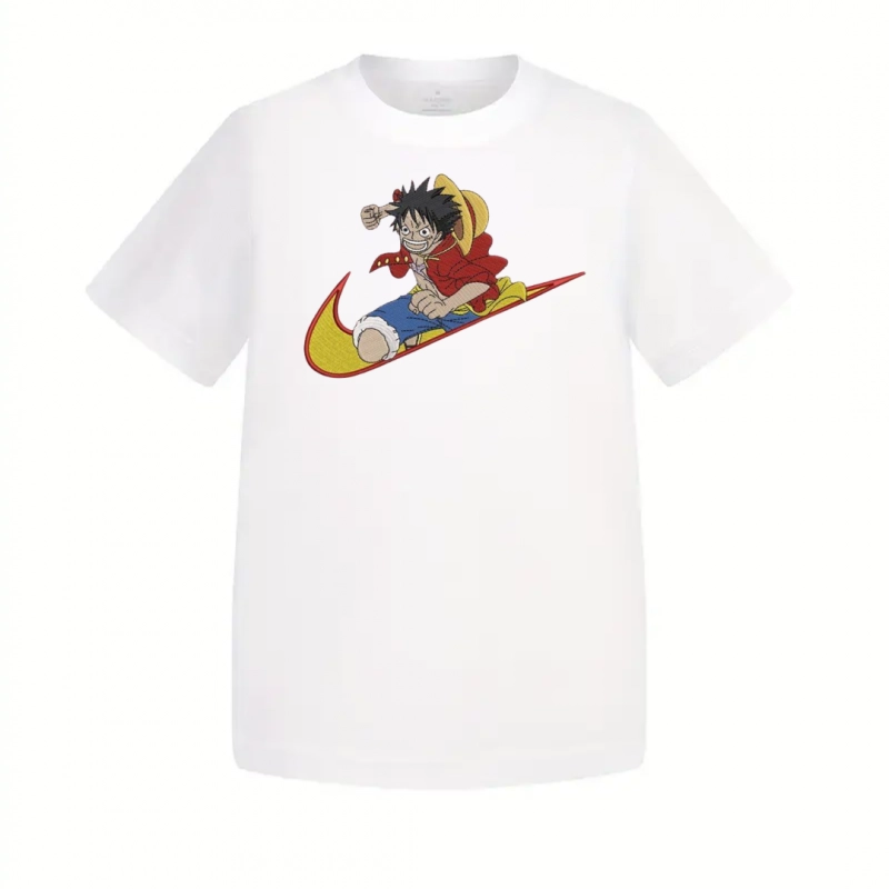 T-Shirt Enfant One Piece Luffy Poing Serré Nike – Image 2