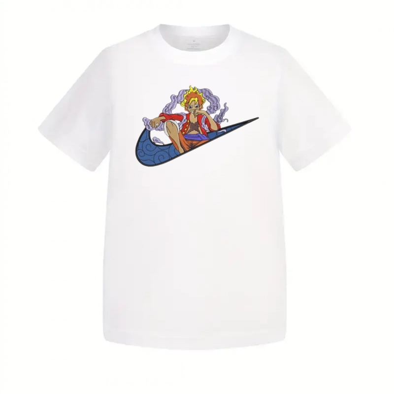 T-Shirt Enfant One Piece Luffy Gear 5 Pose Nike – Image 2