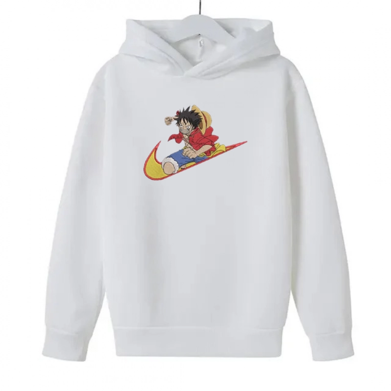 Sweat Enfant One Piece Luffy Poing Serré Nike – Image 2