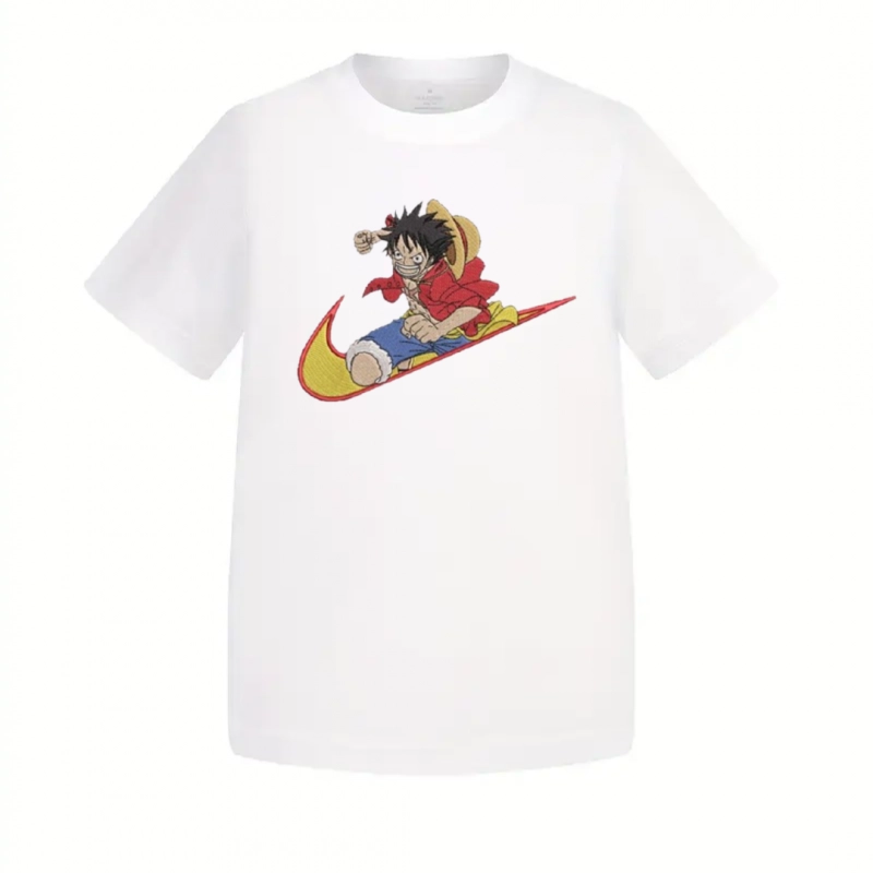 T-Shirt Enfant One Piece Luffy Bagarre Nike – Image 2