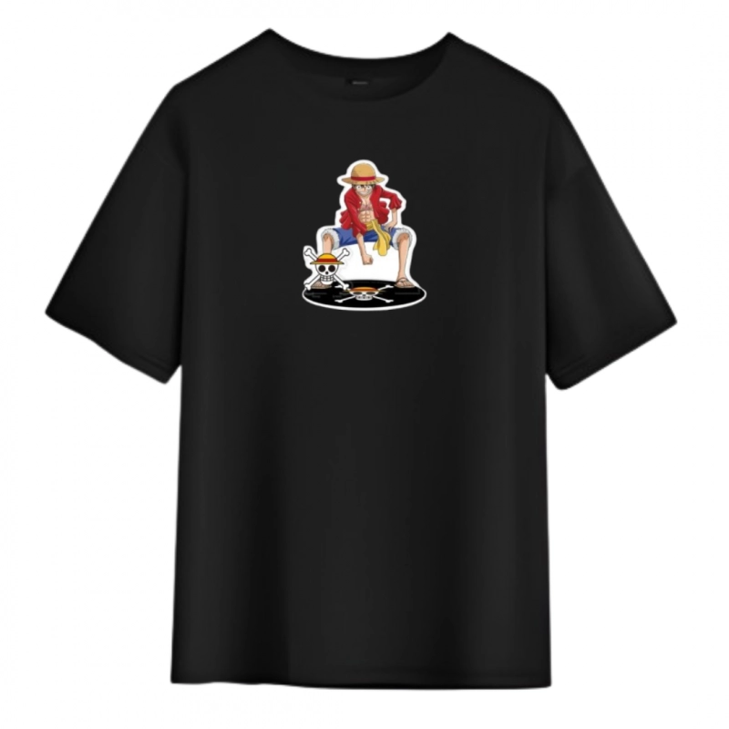 T-Shirt One Piece Luffy Content Pose