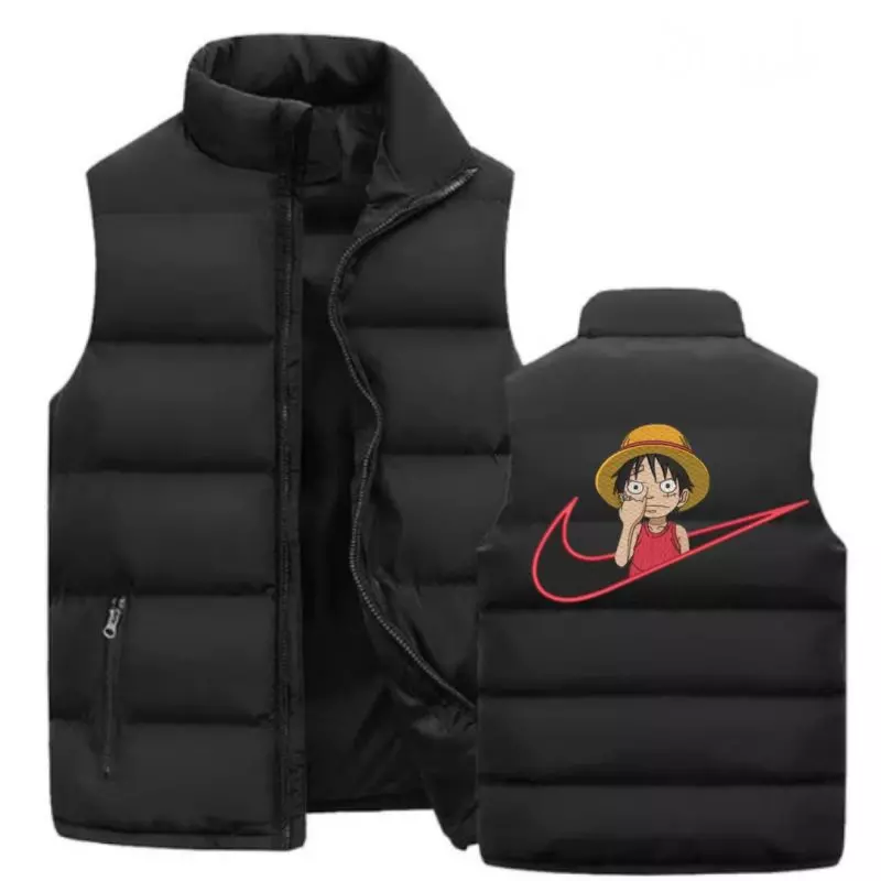 Doudounes Sans Manche One Piece Luffy Nez Nike
