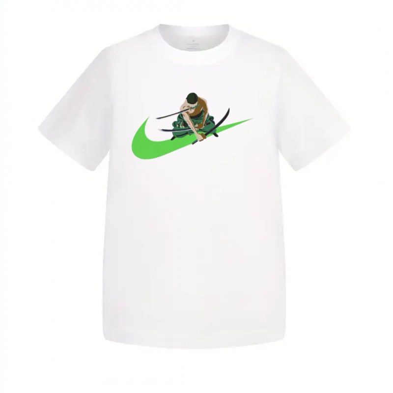 T-Shirt Enfant One Piece Zoro Sabre Nike – Image 2