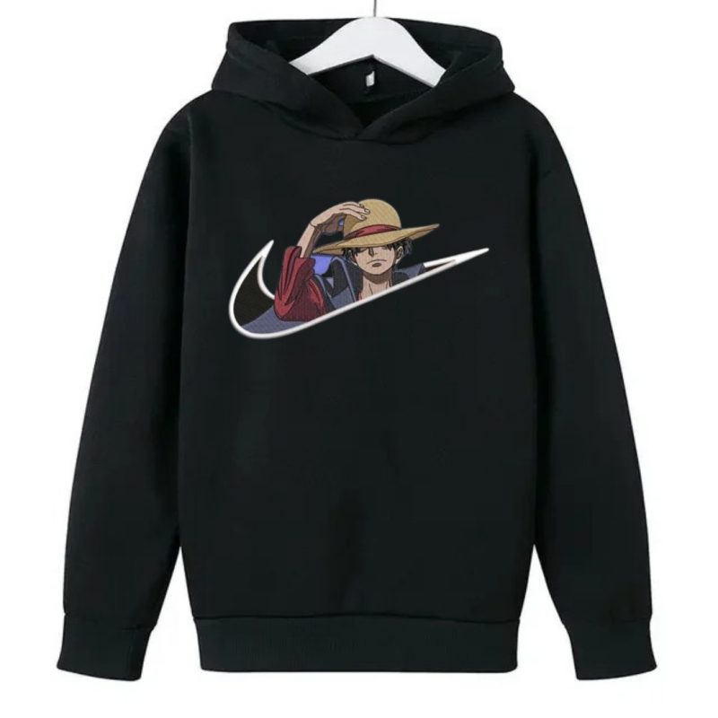 Sweat Enfant One Piece Luffy Sérieux Nike