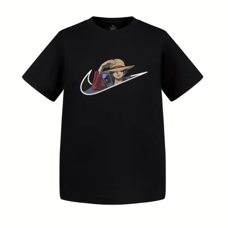 T-Shirt Enfant One Piece Luffy Sérieux Nike