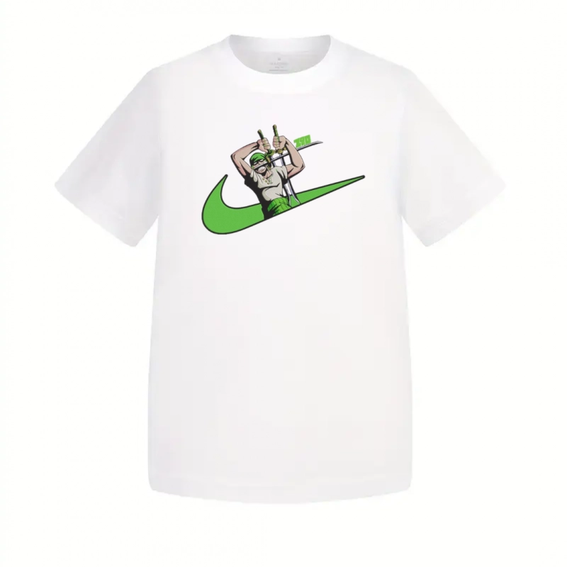 T-Shirt Enfant One Piece Zoro Classique Nike – Image 2