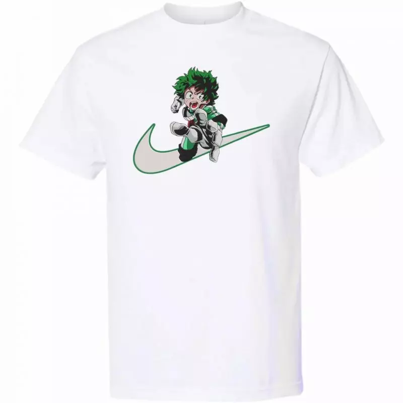 T-Shirt My Hero Academia Deku Nike – Image 2