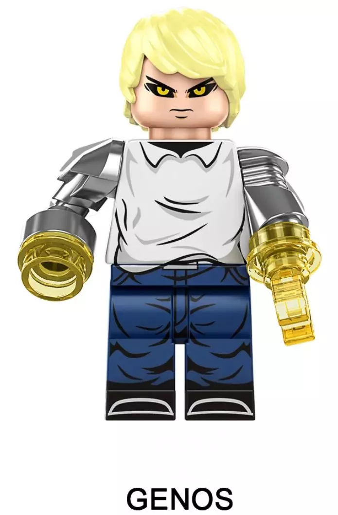 Mini Briques One Punch Man Genos Costume