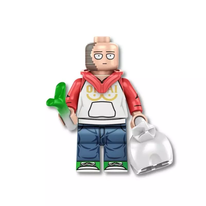 Mini Briques One Punch Man Saitama Sérieux