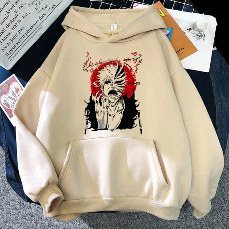 Sweat-shirt à capuche Bleach Ichigo Transformation