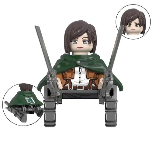 Mini Briques Attaque Des Titans Mikasa